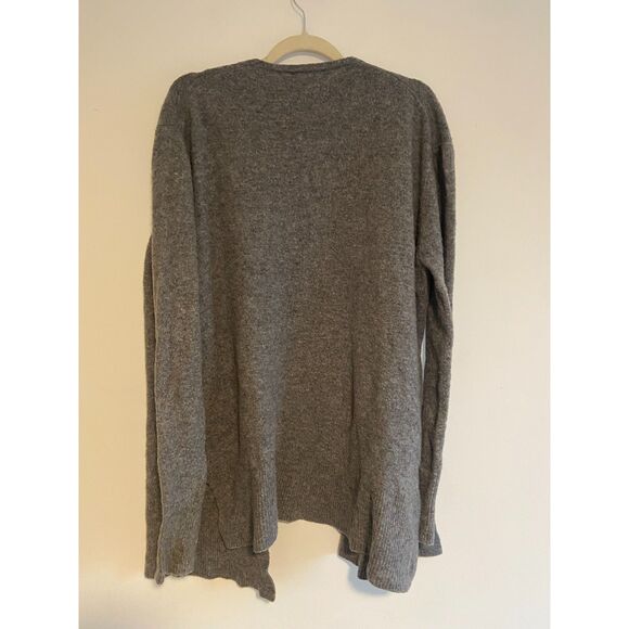 Madewell Cozy Walker Cardigan Alpaca Wool Merino Wool Blend Cardigan LARGE - Picture 4 of 6